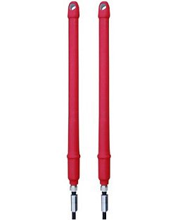 Dual omni-directional server antennas